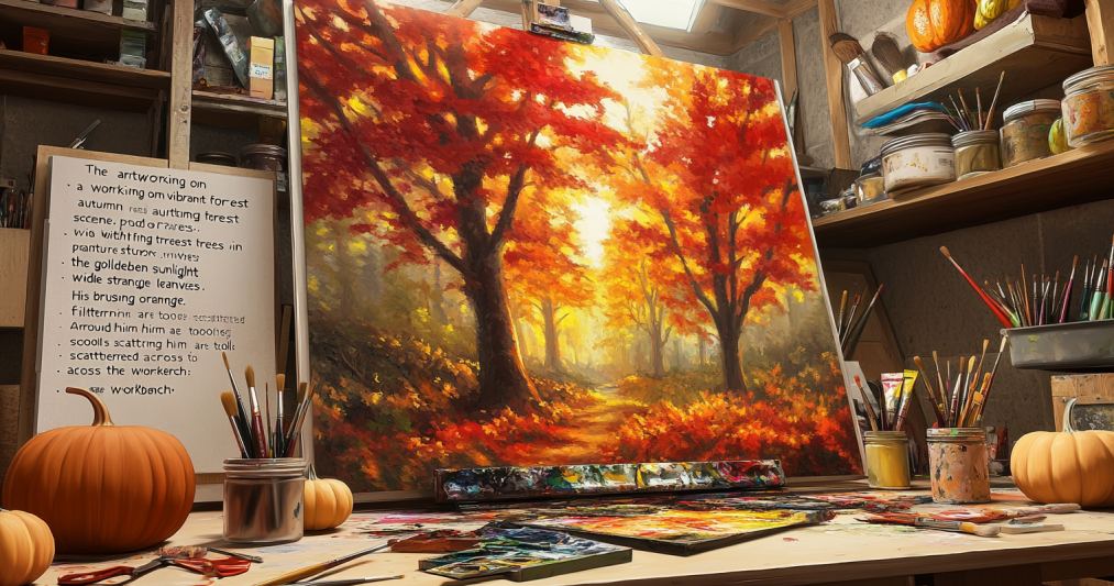 Fall Painting Landscape: Tips for Capturing Autumn's Beauty 4 Fall Painting Landscape 00