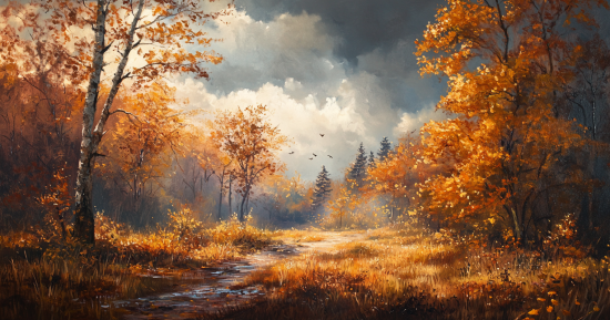 Fall Painting Landscape: Tips for Capturing Autumn's Beauty 2 Fall Painting Landscape 04