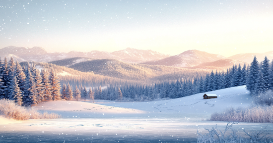Winter Painting Horizontal: Tips for Capturing Cozy Landscapes 2 Winter Painting Horizontal_2