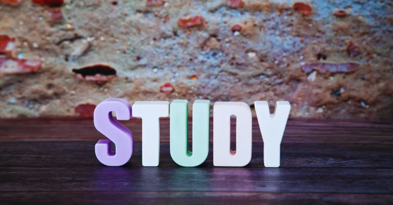 "An image featuring the word 'STUDY' prominently displayed in bold, block letters that fill the frame, conveying a strong message about the importance of education and the focus on learning and academic endeavors."