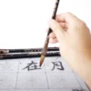 6pcs L S M Wooden Calligraphy Brush Pen Set Chinese Calligraphy Painting Brush Pen Wool Weasel 4