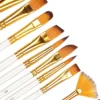 13Pcs Painting Brushes Set Artist Painting Brush for Oil Acrylic Watercolor Gouache Paint Professional Artist Supplies 1