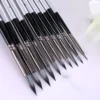 Long Handle Acrylic Watercolor Art Pens Watercolor Paint Brushes Long Handle Round Point Tips Painting Brush