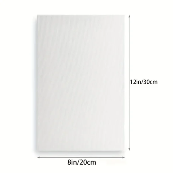 kf S8adb458e452f44ad8712a02daa7a35bft 4pcs Paint Canvases For Painting 8 X 12 Inches Acid Free Canvases For Adults And Teens