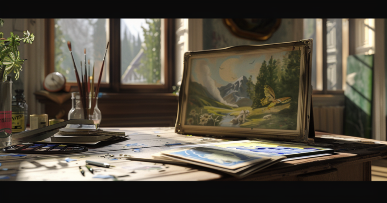Painting Ideas Nature: Capture the Outdoors with Color and Creativity 1 Painting Ideas Nature 01